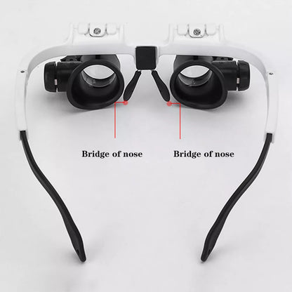 Precise LED Magnifying Glasses for Craft and Hobby Use