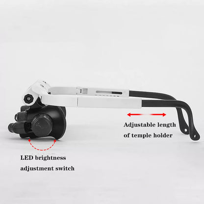 Precise LED Magnifying Glasses for Craft and Hobby Use