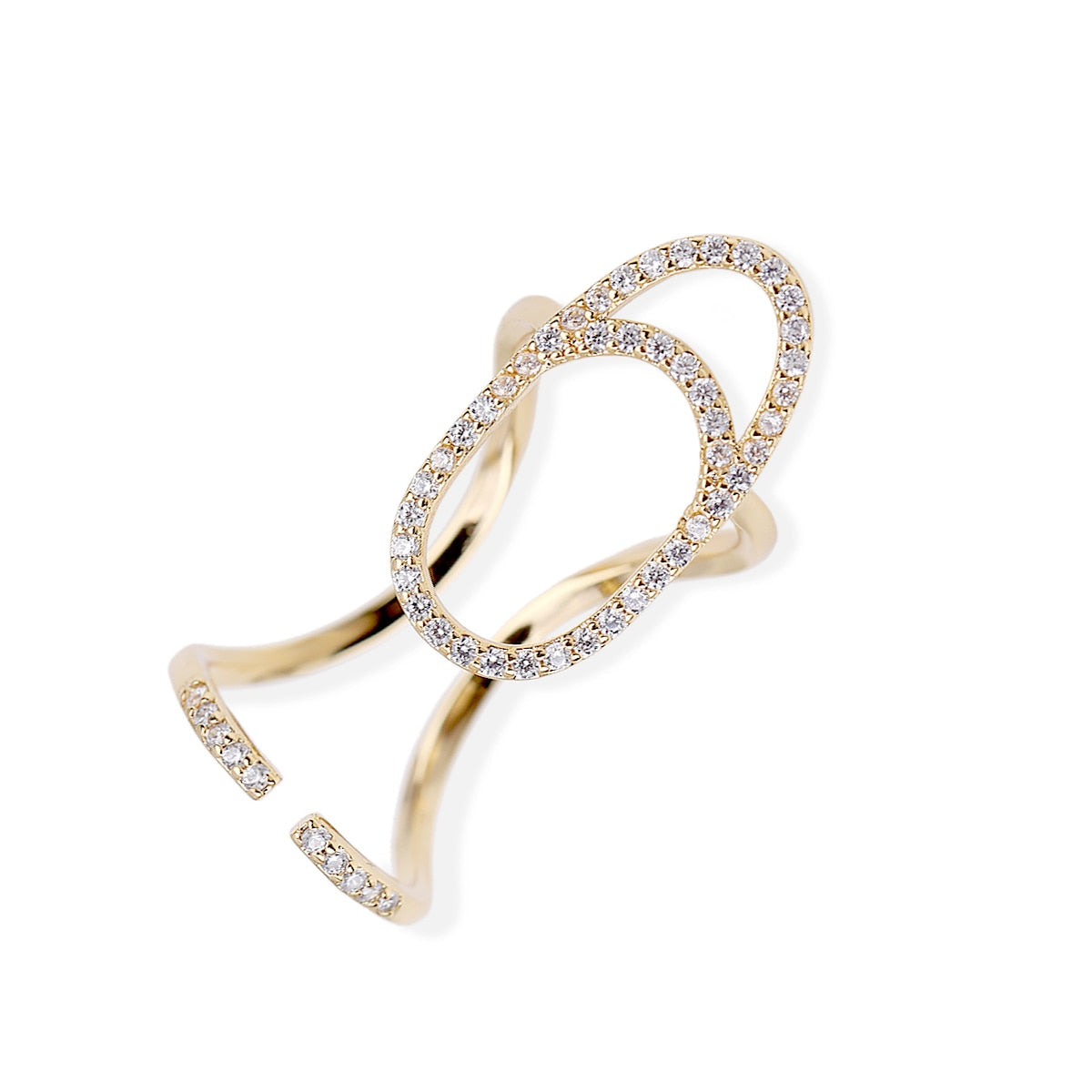 Trendy Silver Stacking Slim Ring Set