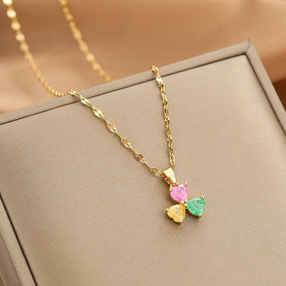 Dainty Small Link Necklace Set