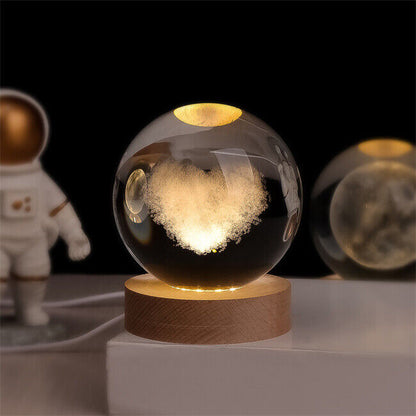 Colorful Orb Glow in Dark Nightlight Lamp