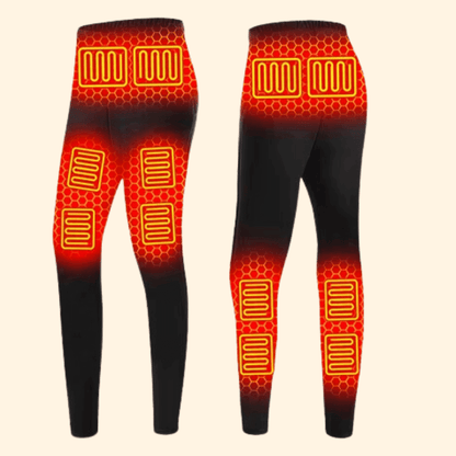 Warm Electric Base Layer Pants for Men and Women