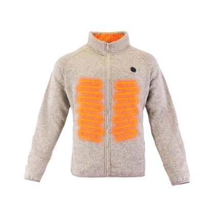 Warm Thermal Coat for Men with 3 Heat Levels