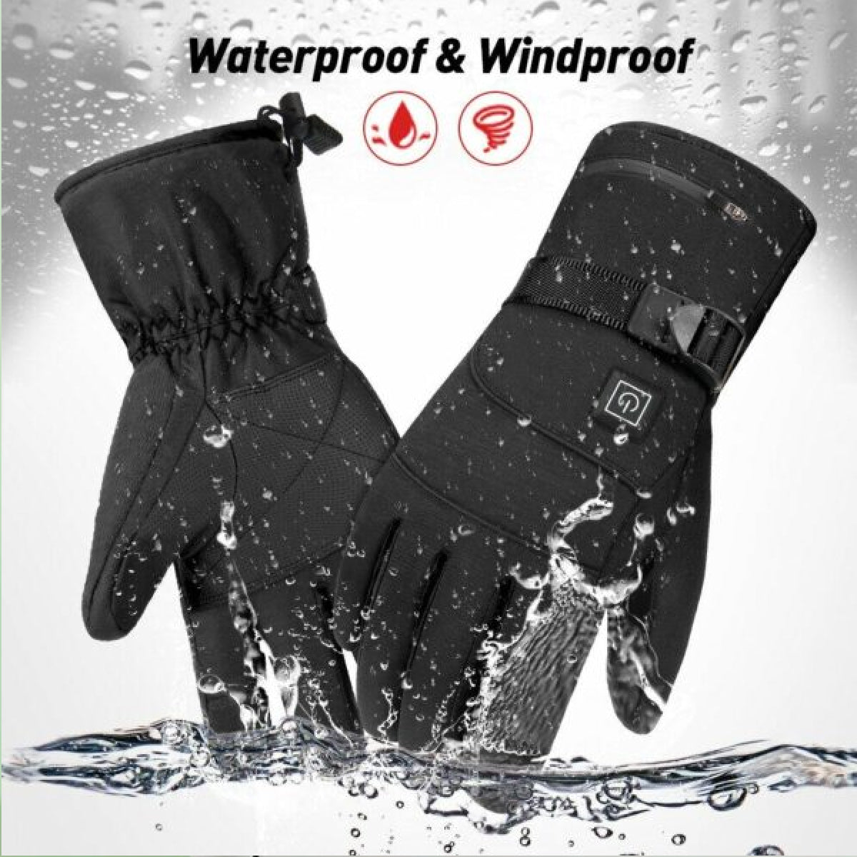 Warm Rechargeable Electric Gloves for Cold Hands