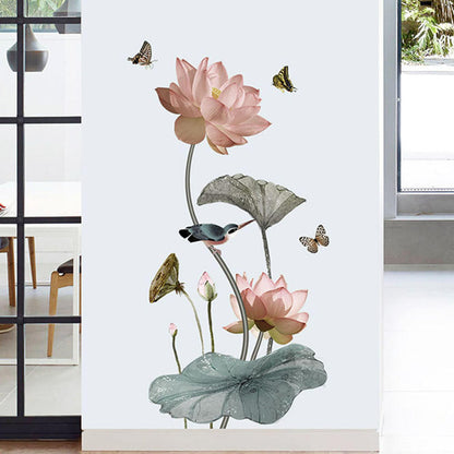 Beautiful Floral Wall Sticker Decor