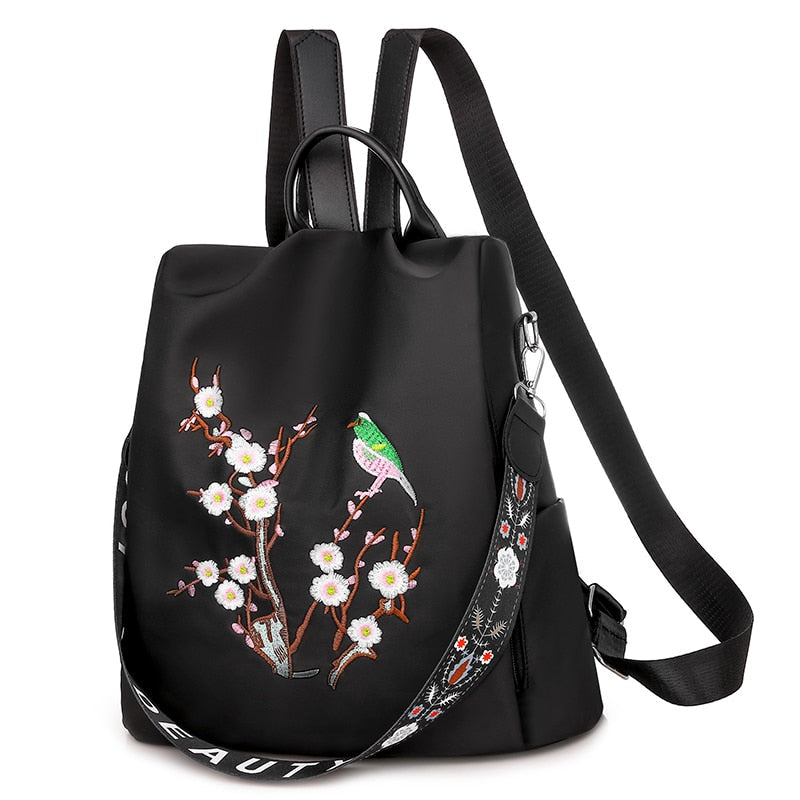 Secure Big Oxford Travel Backpack
