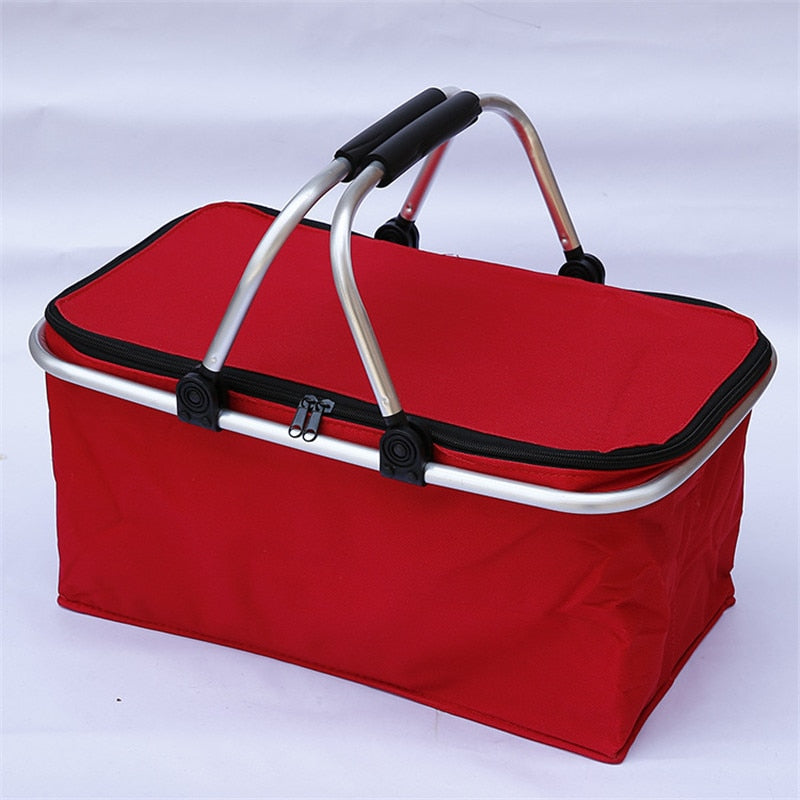 Compact Thermal Folding Outdoor Food Basket - Luxicro