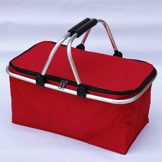 Compact Thermal Folding Outdoor Food Basket - Luxicro