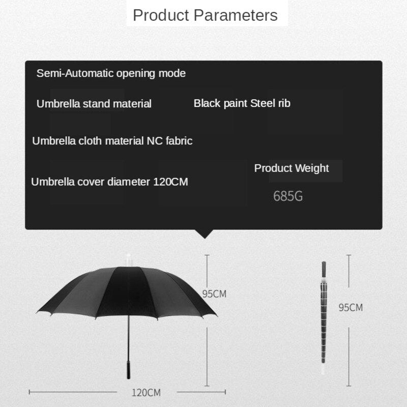 Portable Waterproof Automatic Umbrella