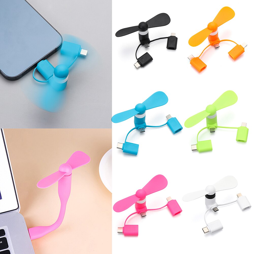Compact Mini USB Phone Cooler Fan