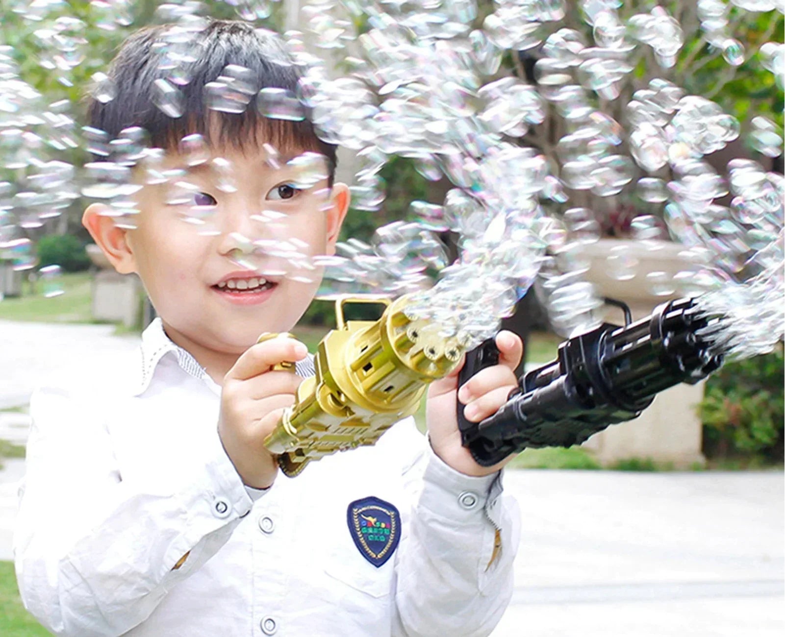 Colorful Easy Bubble Blaster - Luxicro