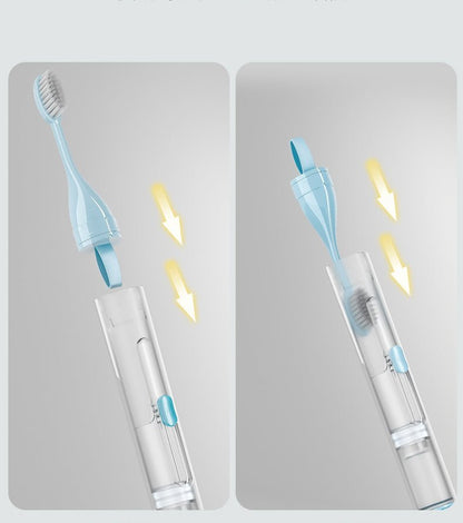 Portable Travel Toothbrush Compact Design