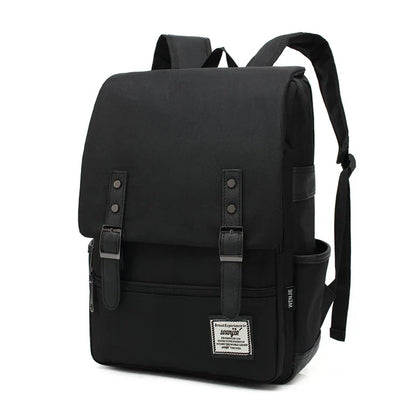 Timeless Genuine Leather School Backpack