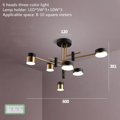 Luxurious Metal Crystal Ceiling Light