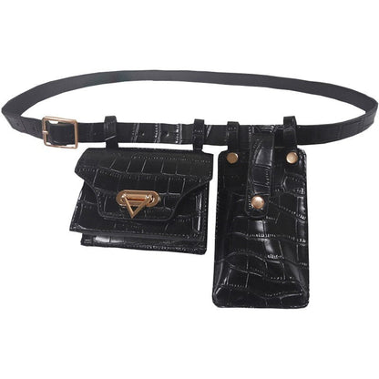 Compact Genuine Leather Cross Body Purse