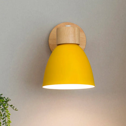 Classic Wood Wall Light - Warm Modern Style