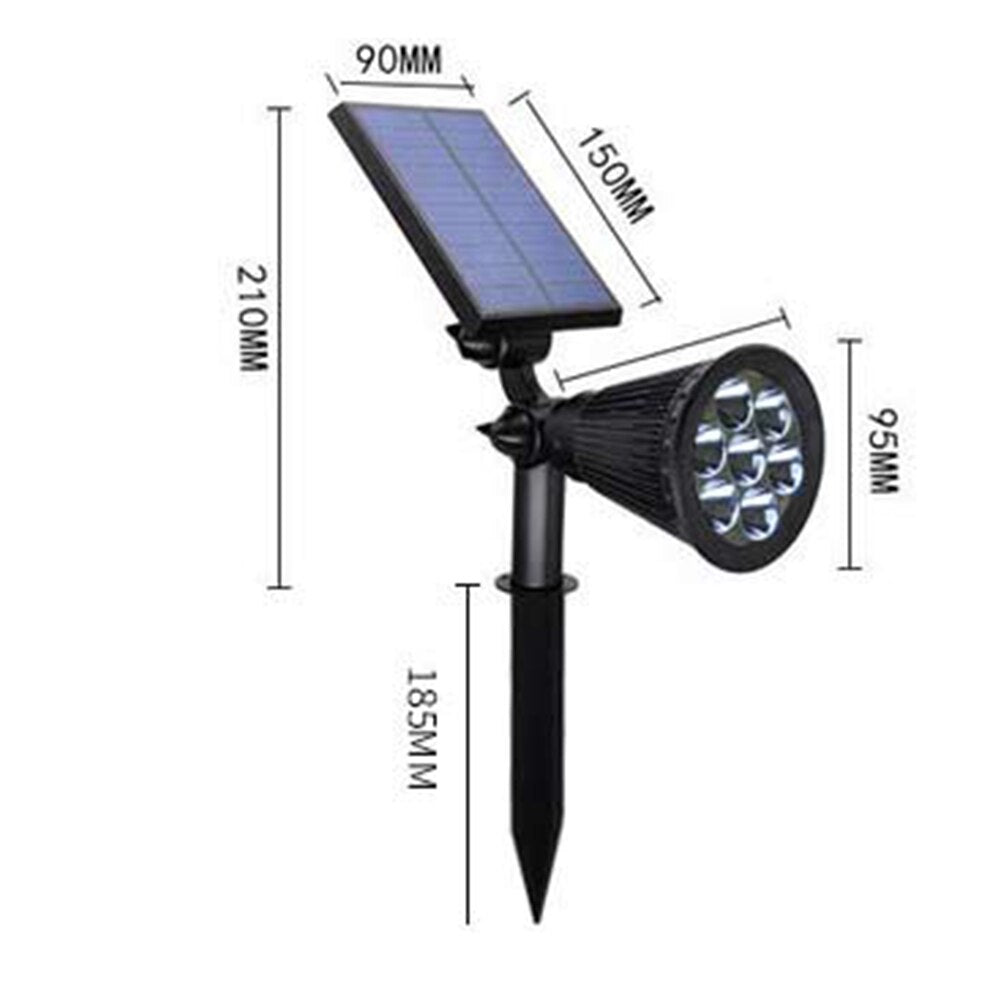 Bright Outdoor Solar Powered Garden Light