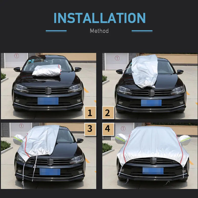 Waterproof Car Cover with UV and Heat Protection