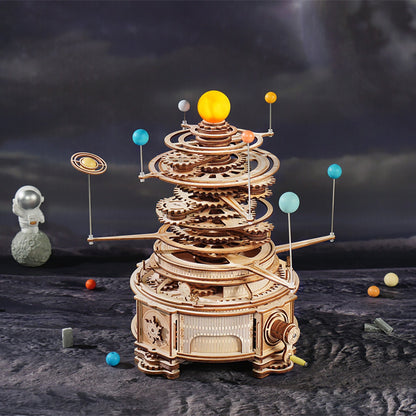 Fun Space Wooden Puzzle Toy - Luxicro