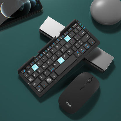 Slim Rechargeable Bluetooth Small Keyboard