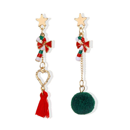 Fun Christmas Tree Earrings