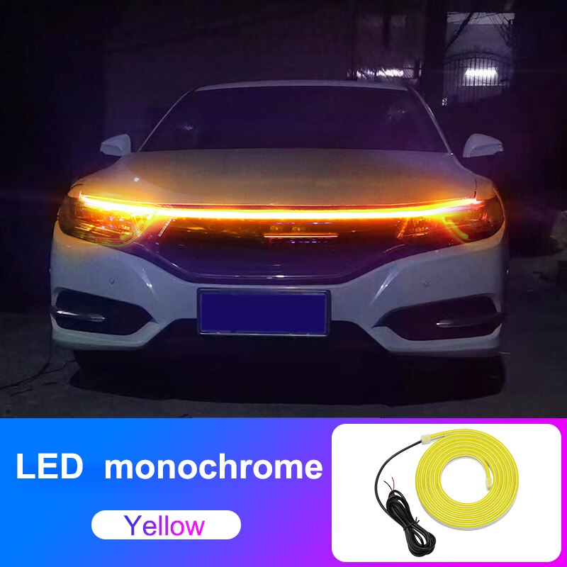 Adjustable Fit Car Hood LED Light Bar