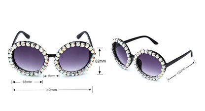 Stylish Big Circular Shade Sunglasses