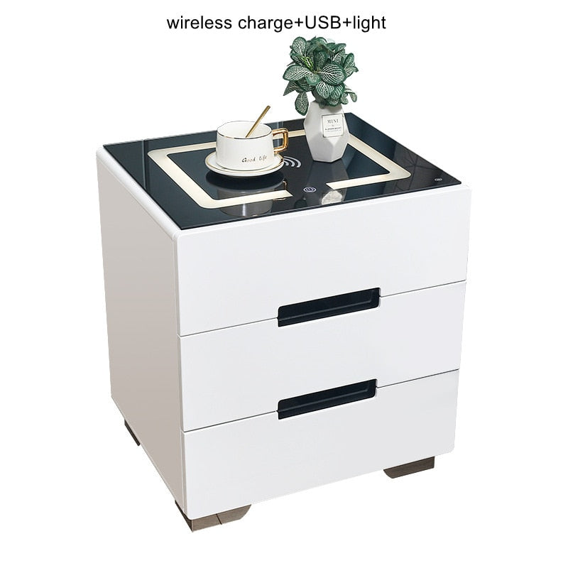 Portable Wireless Charging Nightstand Speaker Dock