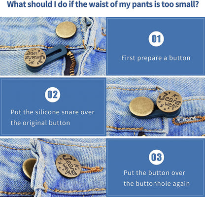 Comfortable Stretch Waist Jeans