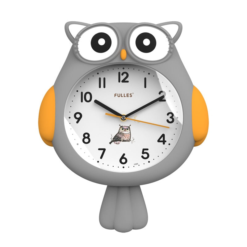 Cute Moon Wall Clock