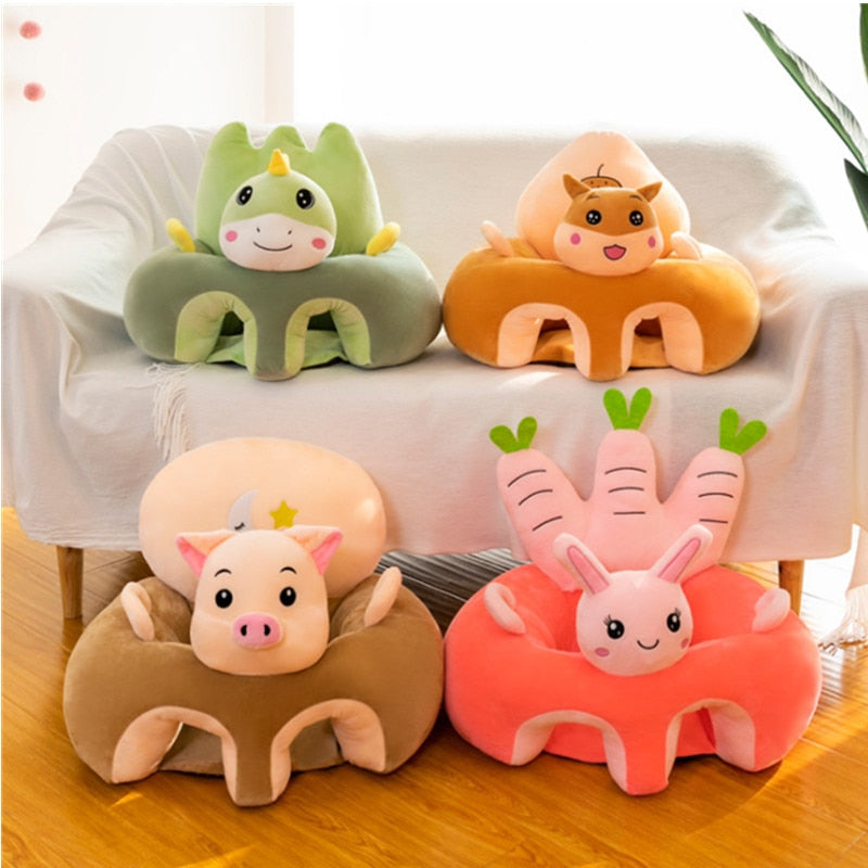 Cute Animal Plush Infant Seat