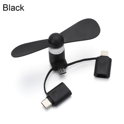 Compact Mini USB Phone Cooler Fan