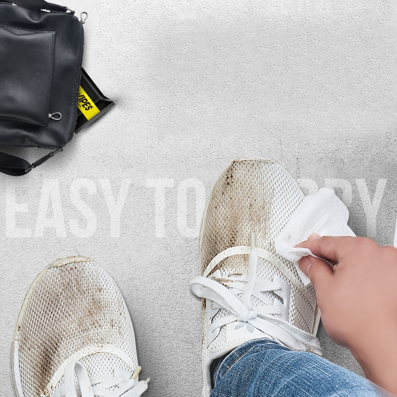 Fast Shoe Shine Wet Wipes