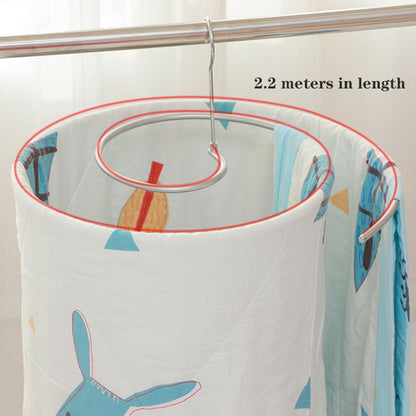 Space Saving Collapsible Laundry Drying Rack