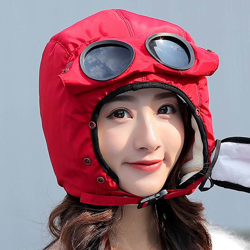 Trendy Safety Aviator Goggles Hat