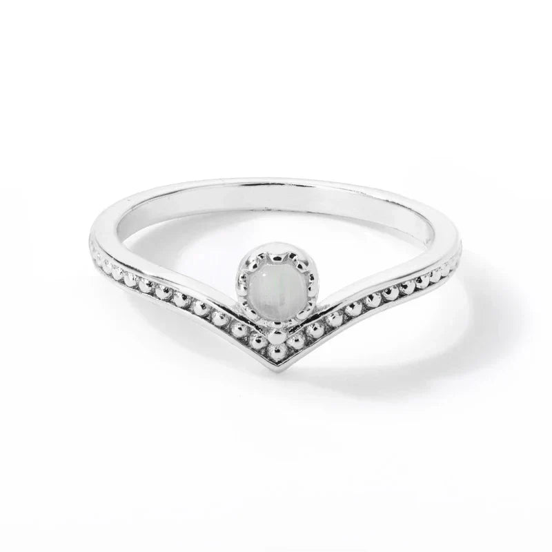 Vintage Inspired Opal Engagement Ring