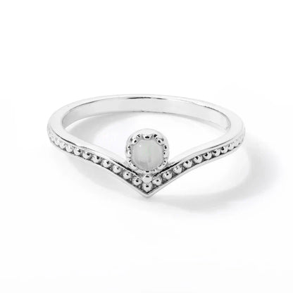 Vintage Inspired Opal Engagement Ring