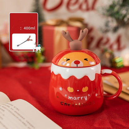 Colorful 3D Christmas Tree Coffee Mug