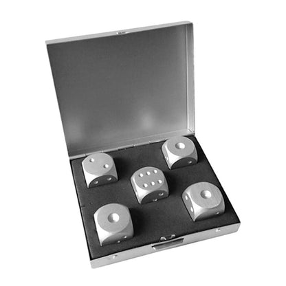 Premium 5pc Metal Dice Set