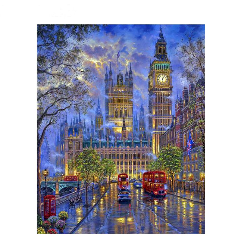 Cityscape Art Painting Kit