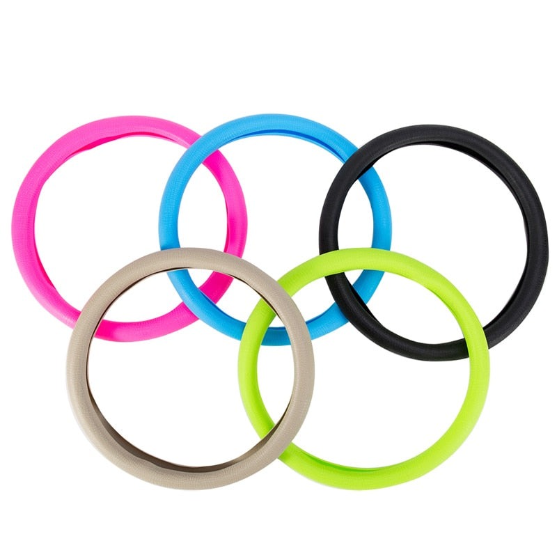 Comfortable Fit Auto Steering Wheel Cover