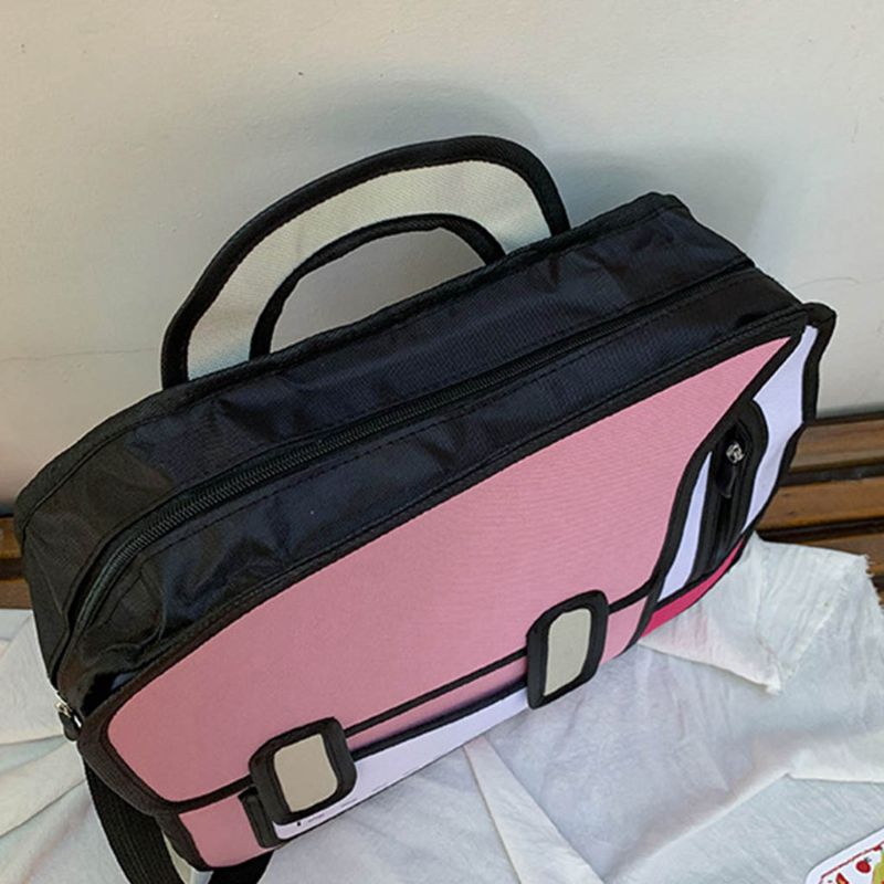 Fun Colorful Cartoon School Backpack