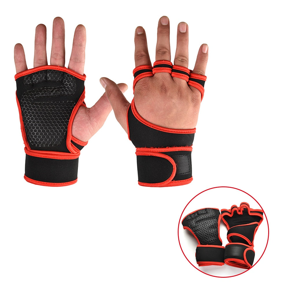 Breathable Grip Fitness Gym Gloves
