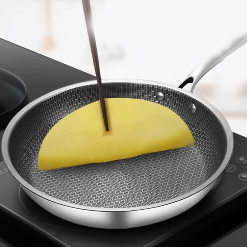 Large Heavy Duty Nonstick Stainless Steel Skillet