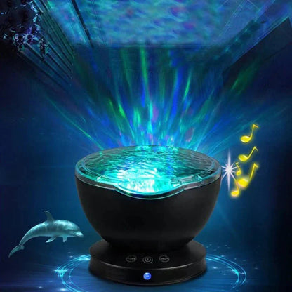 Bright Ocean Theme Table Lamp