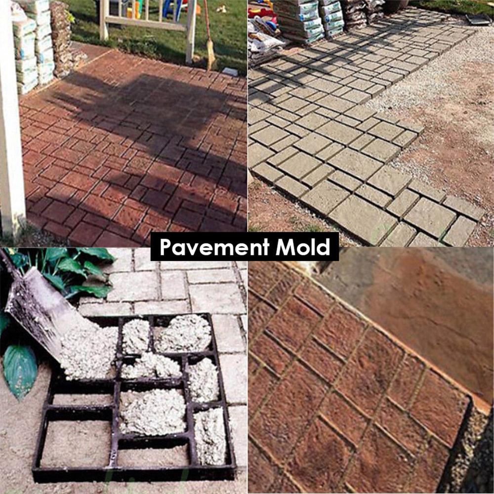 Decorative DIY Concrete Path Mold