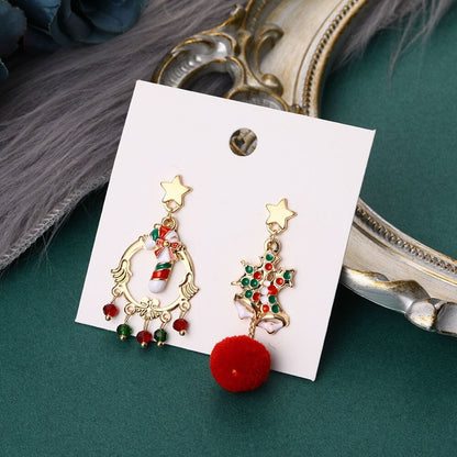 Fun Christmas Tree Earrings