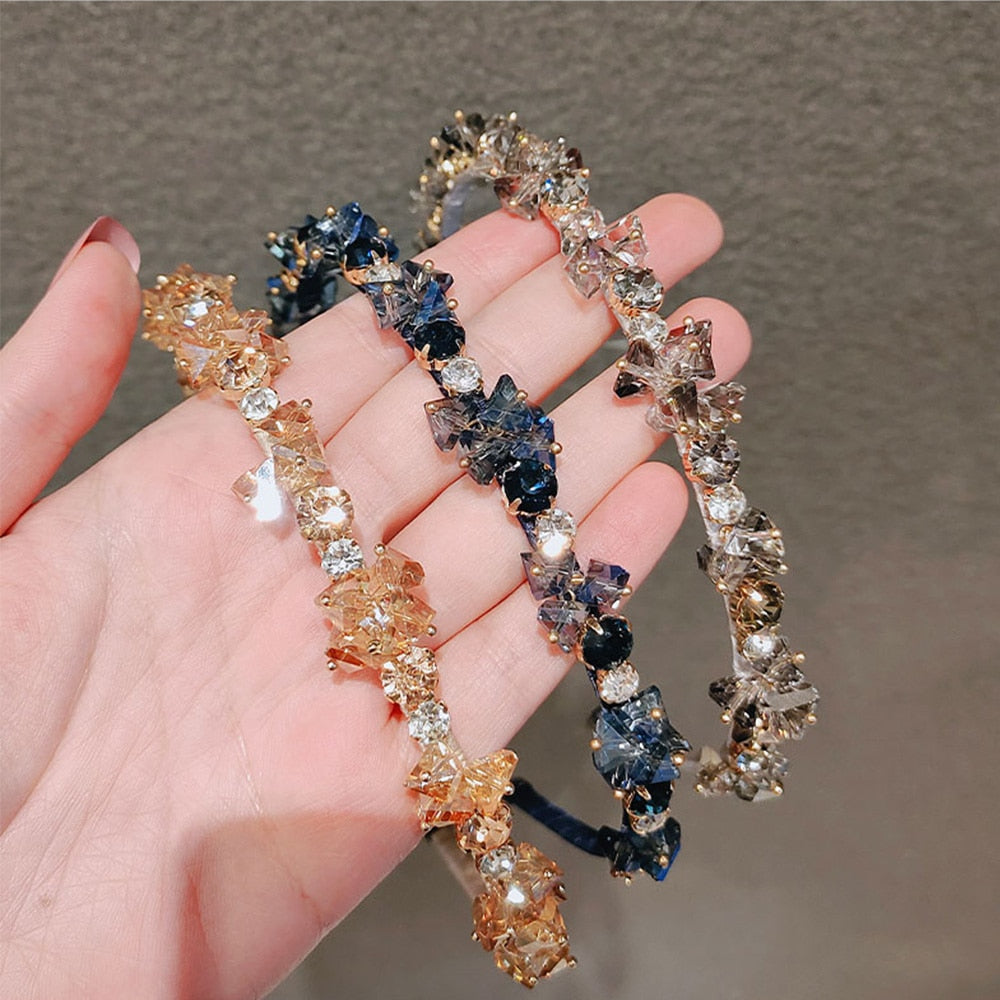 Glamorous Rhinestone Encrusted Headband