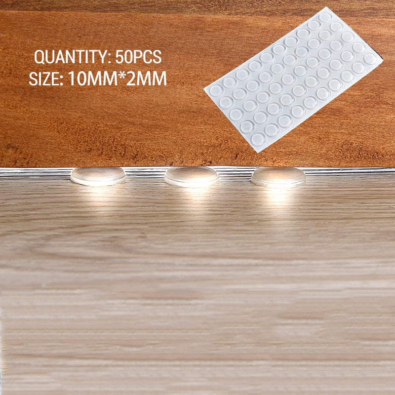 Soft Silicone Cabinet Bumper Pads