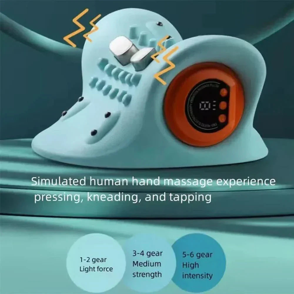 Relaxing Electronic Neck Massage for Back Pain